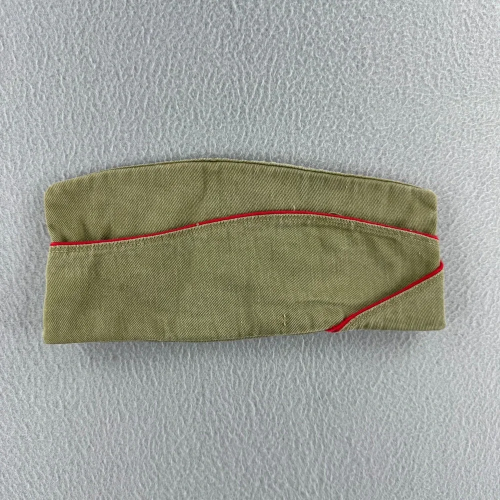Vintage 40s 1940s Boy Scouts Hat Youth Size Large BSA Cotton Twill Patch Cap